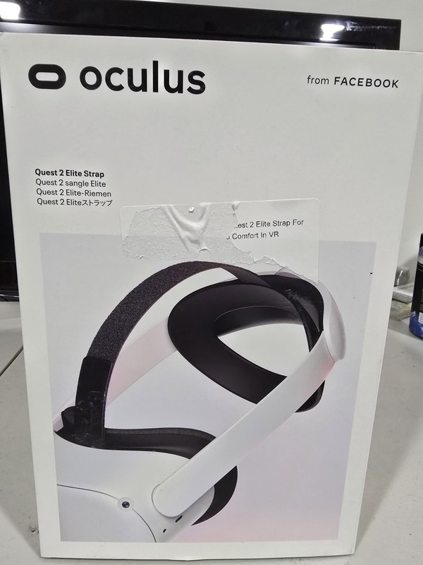 Meta Oculus Quest 2 Elite Strap for VR Headset - New In Box - Strap Only
