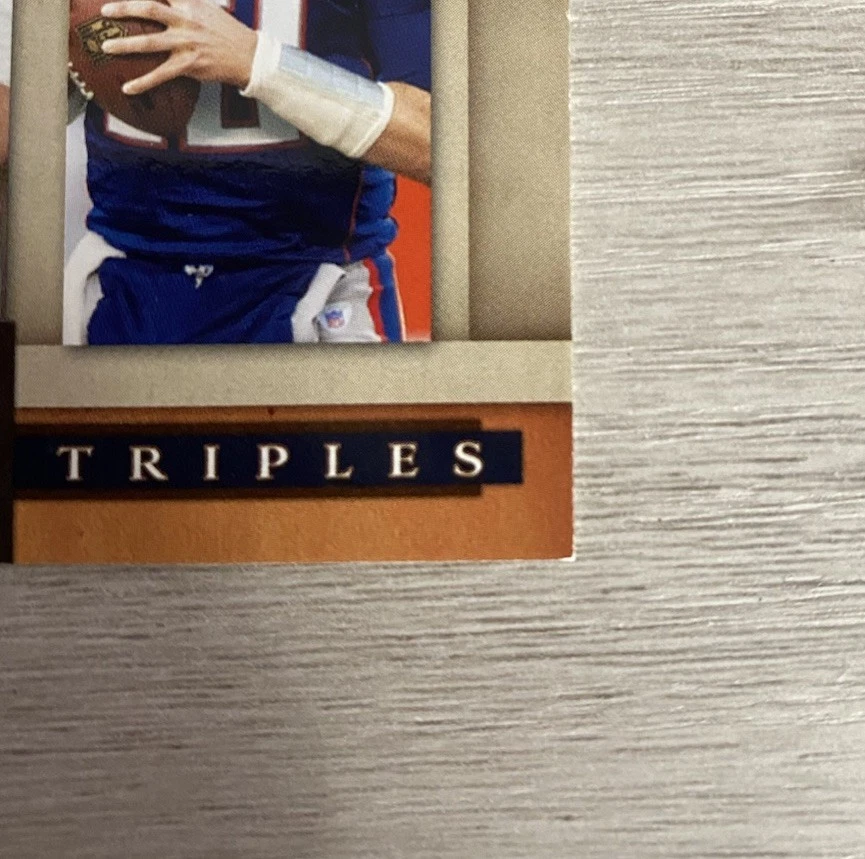 Tom Brady/Aikman/Montana 2008 Donruss Classic Triple Gold #74/100 # CT-10 SP! Foto 3 de 4