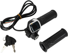 48V Half Twist Throttle - 22MM Half Twist Throttle 48V with LED Display 2 Loc