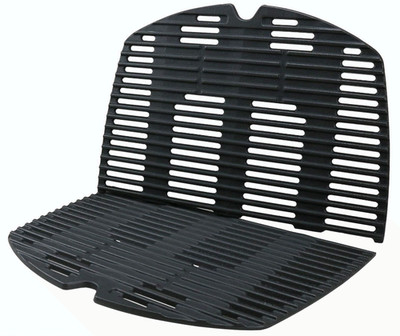 7646 7584 Grill Grates for Weber Q300/Q320/Q3000/Q3200, Cast Iron, 2-Pack