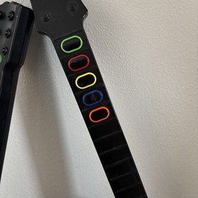 SONY Playstation2 PS2 Console - Guitar Hero Bundle - Guitar, Games, Memory Card