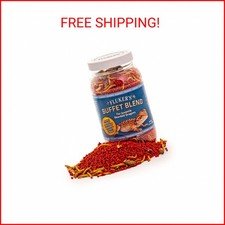 Fluker's Buffet Blend Juvenile Bearded Dragon Diet, Mealworms, Crickets and Pell