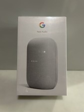 New Google Nest Audio Smart Speaker Chalk Gra...