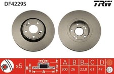 Bremsscheiben für Renault Laguna II Bg0/1 Grandtour Kg0/1 01-07