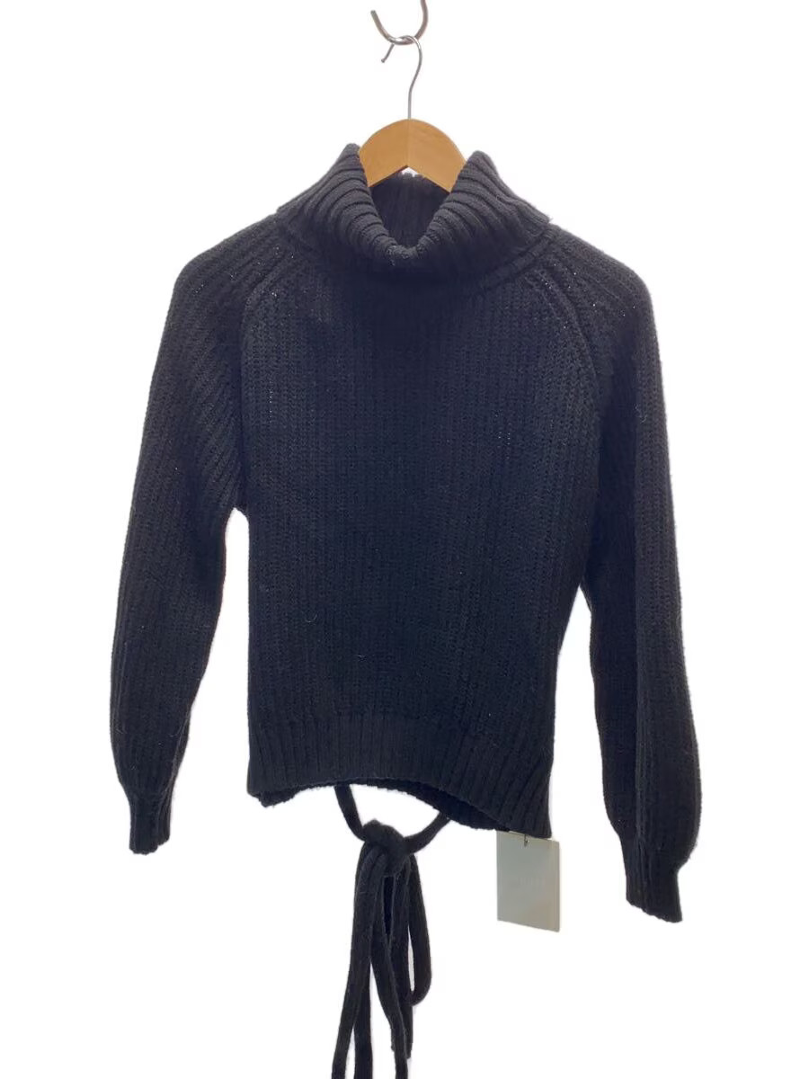 AMERI Knit Sweater (Thick) Rayon Black - image 1