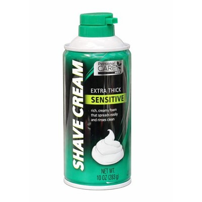 10 oz Personal Care Men Extra Thick Sensitive Shave Cream