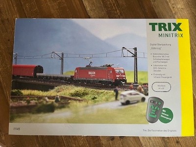 Minitrix 11145 Digital-Startpackung ''Güterzug'' mit Baureihe 185.2