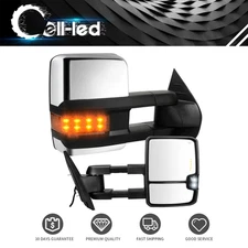 Power Heated Tow Mirrors Pair for 2007-2013 Chevrolet Silverado 1500 2500/3500HD