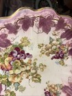 Steubenville EMPIRE CHINA Decorative Bowl Grapes Lavender Pink Gold Trim, 1915 — photo 3