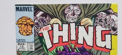 THE THING #12 1987 Marvel Doctor Doom Doomworld Byrne Copper Age Comic