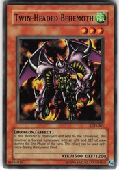 Yu-Gi-Oh! TCG Twin-Headed Behemoth LOD-063 Super Rare Holo Unlimited