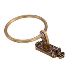 European Style Towel Ring Round Hand Towel Holder for Bathroom Kitchen Decor