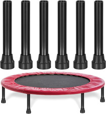 Trampoline Leg Replacement Pads, Anti-Slip Covers for Stainless Steel Tubes, 6pc