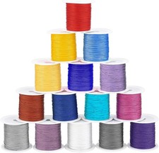 738 Yards Beading Nylon Cord - Perfect for Kumihimo and Sewing Projects