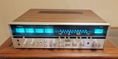 Technics Sa-8000x Quad Receiver AD 2 Pgs 1973 Specs Info RARE for