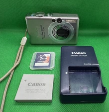 Canon PowerShot SD600 6MP Digital Camera 3x Optical Zoom Made In Japan - Tested 