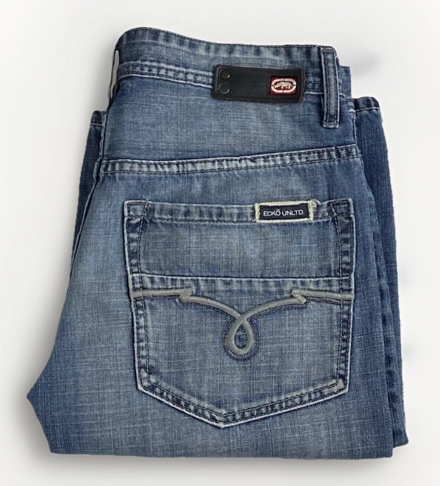 Pantalones cortos Ecko Unltd Y2K para hombre talla 32