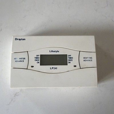 Drayton LP241 Zentralheizung Warmwasser Programmierer Zeit Uhr
