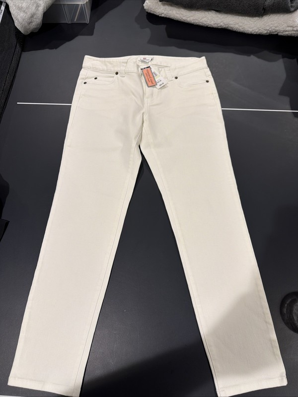 vineyard vines womens ankle pants beach golf size 4 white