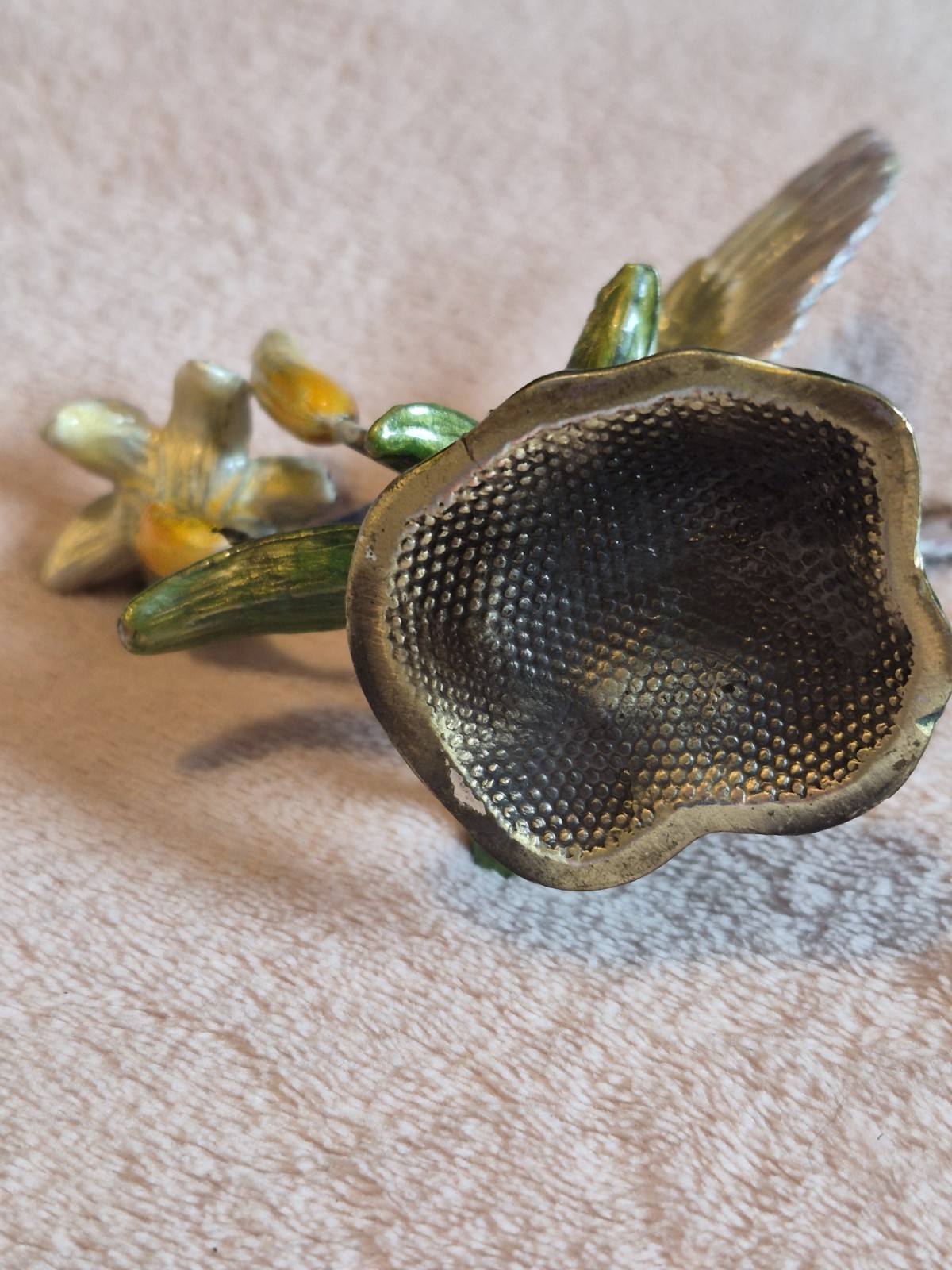 Treasured Trinkets by Juliana Hummingbird On Lilac Flower Great Gift image 7