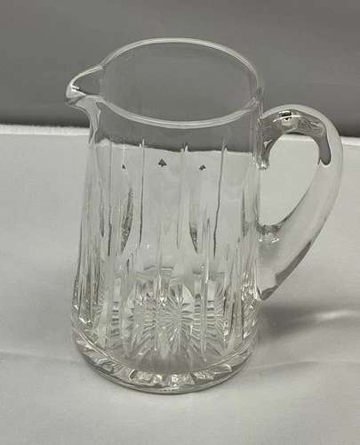 waterford crystal pitcher vintage 5.75 inches, 16 oz
