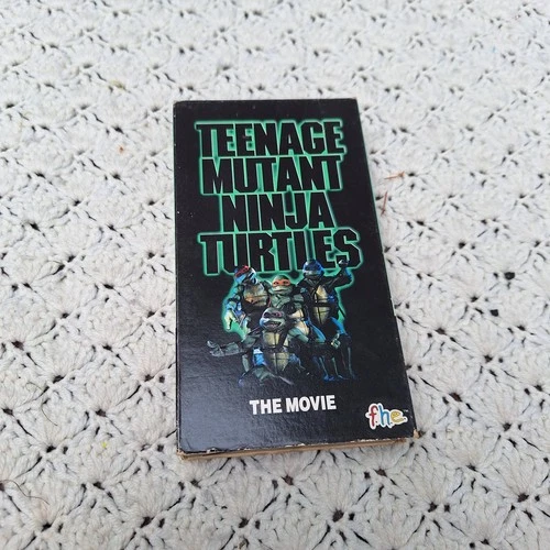 Teenage Mutant Ninja Turtles TMNT The Original Movie VHS 1990