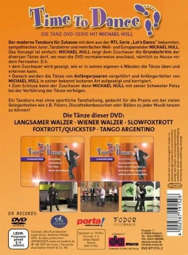 Time To Dance - Standardtänze (DVD) Michael Hull (UK IMPORT) - Image 2 of 2