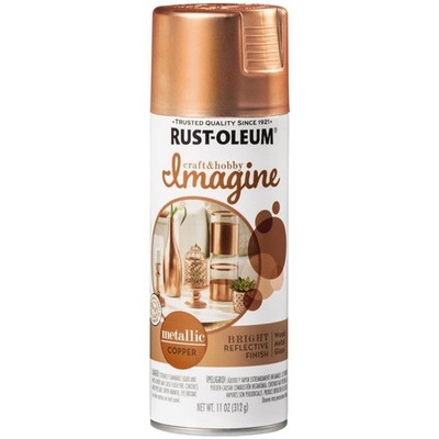 Rust-Oleum Imagine Craft & Hobby Metallic Spray 11 Ounce (Pack of 1), Copper 