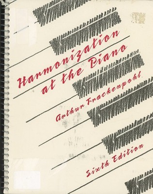 Harmonization at the Piano
