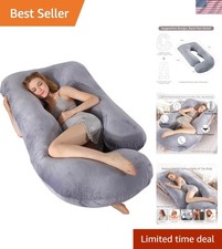 60 Inch Full Body Pregnancy Pillows for Sleeping Cooling Pregnancy Pillow,U Shap