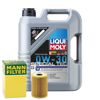 Motoröl 0W30 LIQUI MOLY Special Tec V 5L +MANN Ölfilter