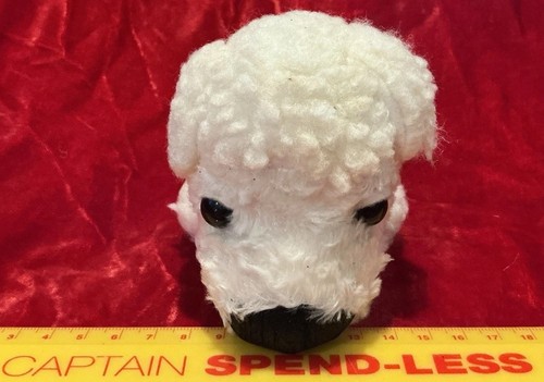VINTAGE BICHON FRISE PUPPY THE DOG ARTIST COLLECTION 15 cm PLUSH EAGLEMOSS EXC! - Picture 3 of 7