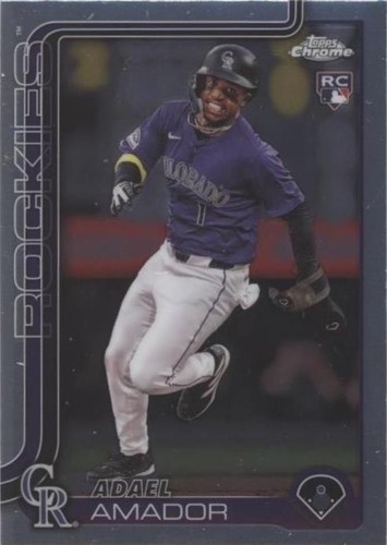 2025 Topps Sterling Adael Amador Debuts Relic Auto RC Jersey #05 