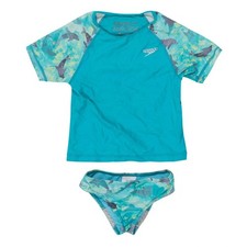 Speedo Swimsuit Rashguard Set - Girls'