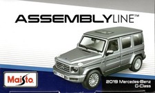 Maisto Model Car Kit 2019 Mercedes Benz G Class Die-Cast Metal Model Kit 1:25