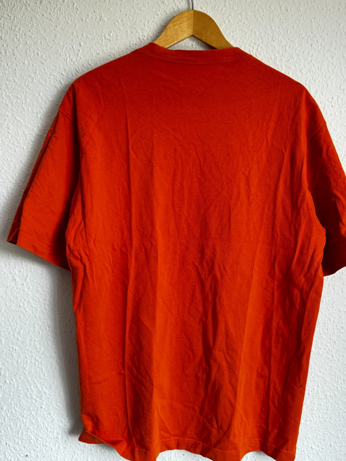 Air Jordan Embroidered Logo T-Shirt - Starfish Orange image 3