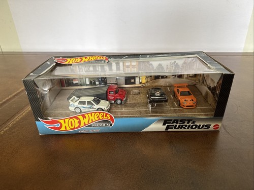 Rare! 2020 Hot Wheels Premium Collectors Set 4 cars FAST FURIOUS TOYOTA CHARGER