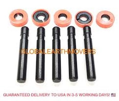 5 PCS TEETH PIN 8E6259 AND 5 PCS 8E6258 RETAINER FITS FOR CAT J250 TEETH 1U3252