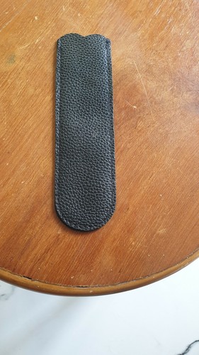 Cubierta protectora recta para afeitar de cuero PU - Imagen 3 de 4