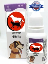 Dog/Cat Infection Ear Drops: Discharge, Bad Odor, Redness, Itching, Bacterial