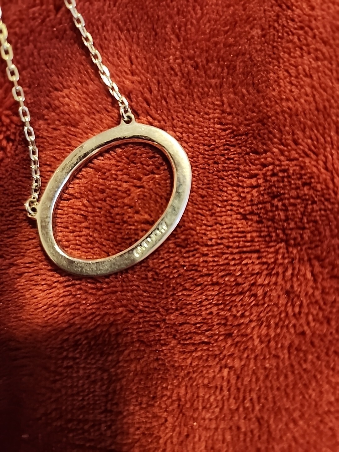 Givenchy Single Circle Crystal Rhinestone Pendant… - image 4