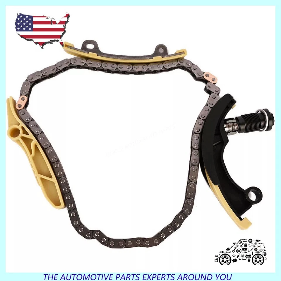 Nuevo kit de cadena de distribución de 9 piezas para motor Jaguar 2.0T Turbo I4 Ingenium AJ200P 2018+ Foto 4 de 4