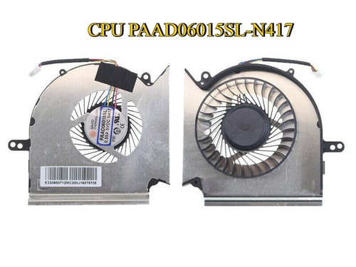 N414 N417 New MSI GE75 Raider 8SE 10SE 10SF 8RE 8RF 9SE 9SF CPU GPU Cooling Fan - Afbeelding 7 van 10
