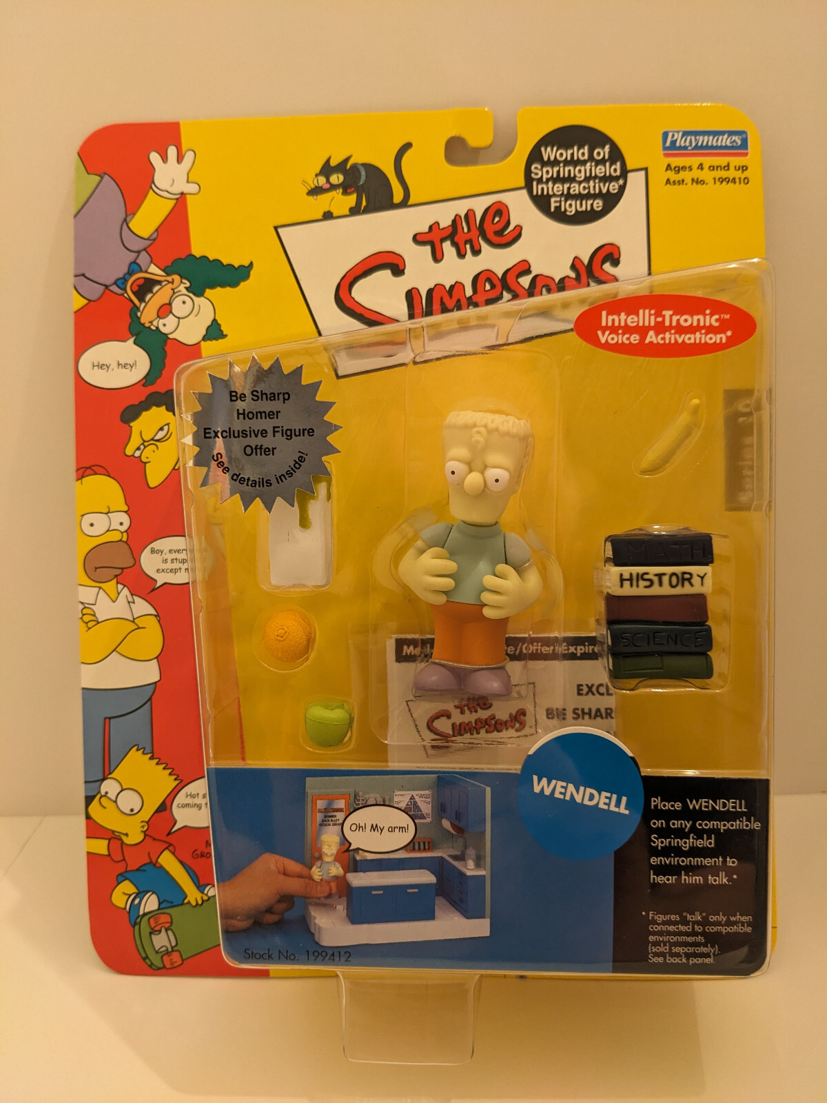 The Simpsons WENDELL Playmates Figure