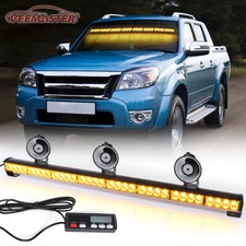 35 Led Amber Strobe Light Bar Emergency Arrow Warn Traffic Advisor Directional