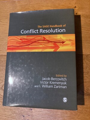 The SAGE Handbook of Conflict Resolution   Jacob Bercovitch   Hardcover