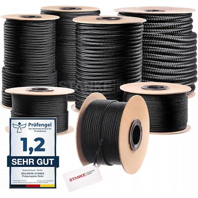 POLYPROPYLEN SEIL Polypropylenseil PP Seile Tauwerk Tau Festmacher Flechtleine