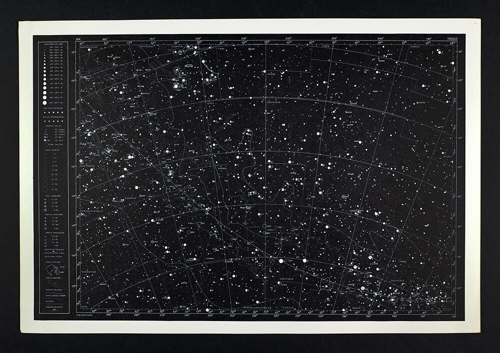Centaurus And Lupus Lupus Constellation, 1603 Stock Image