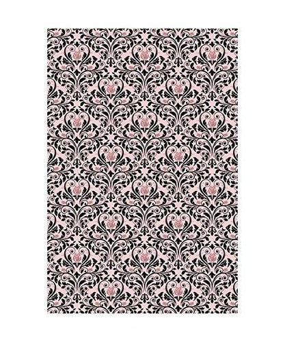 Paris Pink Composition Notebook - Small Ruled Notebook - 6x9 Lined Notebook (Sof