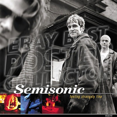 Semisonic Feeling Strangely Fine Banner Album Cover Poster